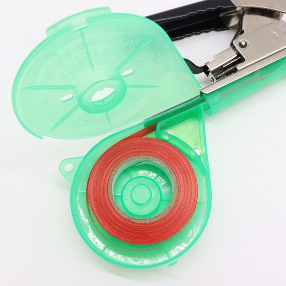 Садовий степлер для підв'язки рослин + стрічка, Tapetool / Підв'язувальний степлер-тапенер для винограду | Зображення 7