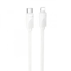Дата кабель Hoco X114 Energy Type-C to Lightning 27W (1m) White
