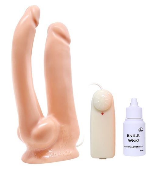 Вібратор вагінально-анальний BAILE - BRAVE HERWITH TWO CUNS, BW-008019Z sexstyle | Зображення 2