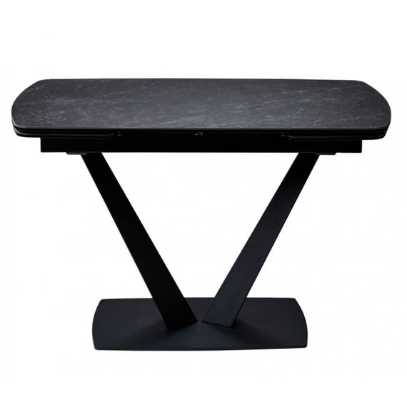 Стол керамический Concepto ELVI BLACK MARBLE 120-180 см черный | Зображення 5