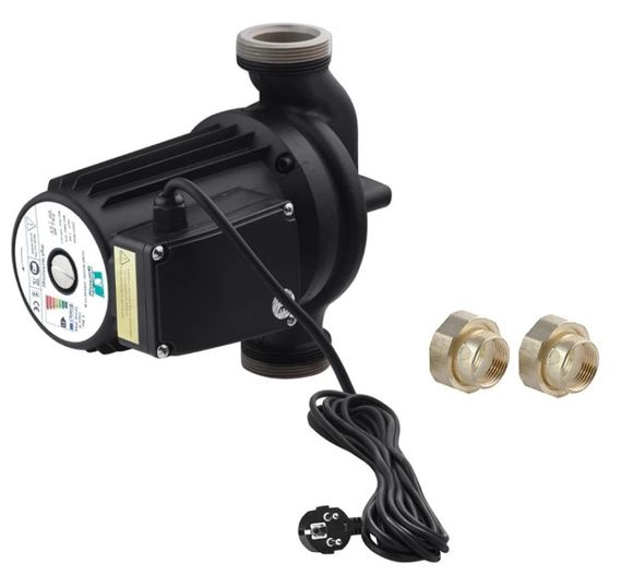 Циркуляционный насос Pumpman GRS32/12/220 Нmax 12 м Qmax 8,5 куб.м 370 Вт з гайками (CV029801)