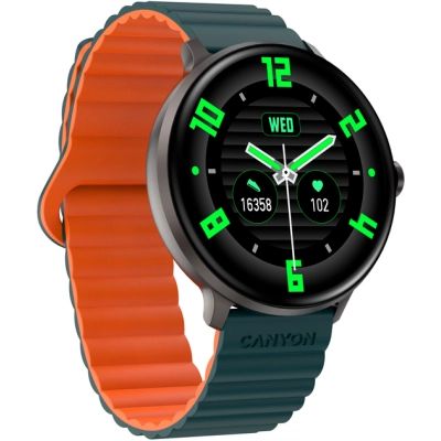 Смарт-годинник Canyon Jacky SW-69 Green Orange (CNS-SW69BG) | Зображення 2