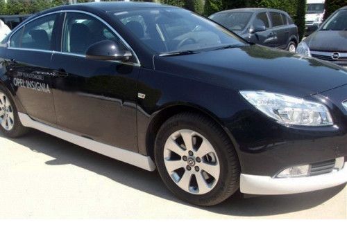 Бічні спідниці (під фарбування) для Opel Insignia 2008-2017 рр. | Зображення 1