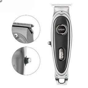 Триммер аккумуляторный 4 насадки VGR V-263 Черный