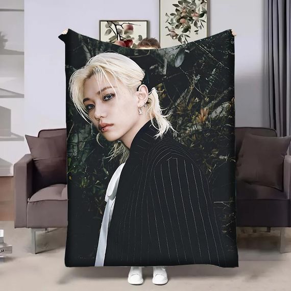 Плед 3D Stray Kids Фелікс 32320 135х160 см
