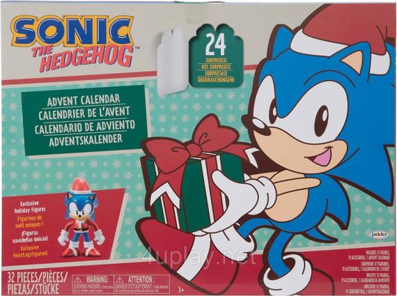 Адвент-календарь Соник Оригинал Sonic The Hedgehog Advent Calendar 2024 | Зображення 1