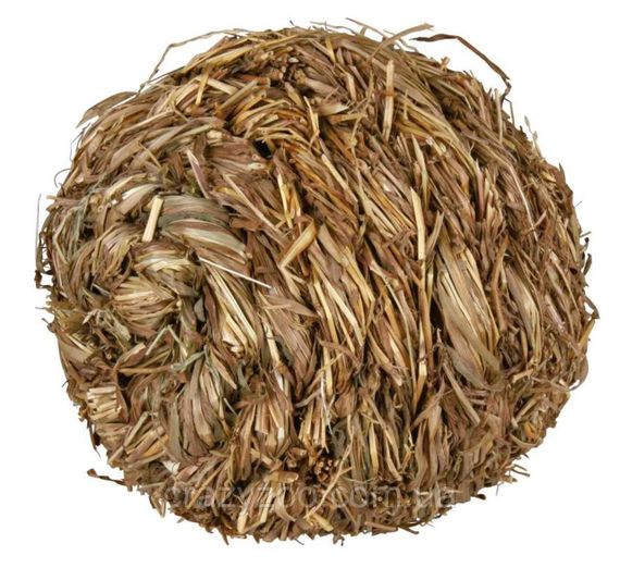 Игрушка для грызунов мяч с погремушкой Trixie Grass Ball Ø 6 см 61821 | Зображення 2