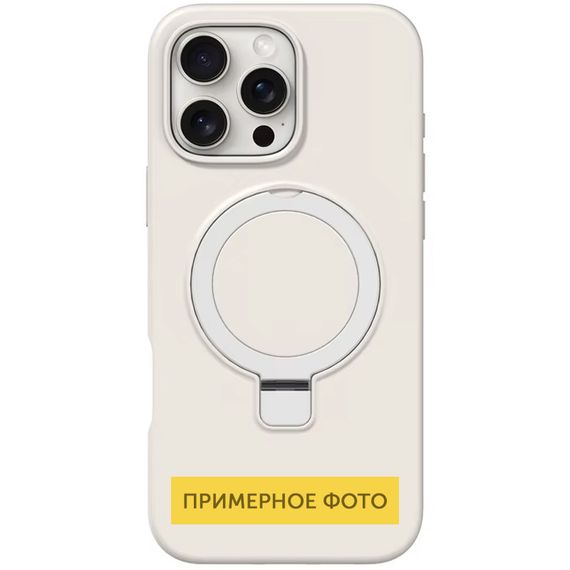 Чохол Silicone Case Full Protective NO LOGO with Ring для Apple iPhone 16e (6.1")