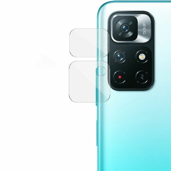 Захисне скло на Камеру для Xiaomi Redmi Note 11 5G / Poco M4 Pro 5G | Зображення 1
