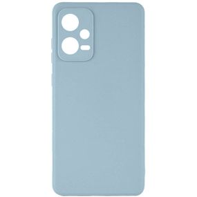 Силиконовый чехол Candy Full Camera для Xiaomi Poco X5 5G / Note 12 5G Серый / Smoky Gray