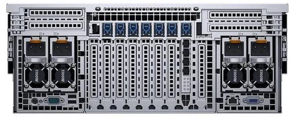 Сервер Dell PowerEdge R930 4U 4SFF / 4x Intel Xeon E7-8880 v4 (22 (44) ядра по 2.2 - 3.3 GHz) / 512 GB DDR4 / 2x 900 GB HDD / Matrox G200 Graphics / 4x 1100W б/у | Зображення 2