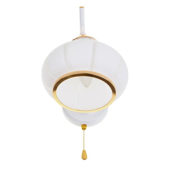 Бра настенное накладное классическое LK-681W/1 E27 WH+FG | Зображення 2