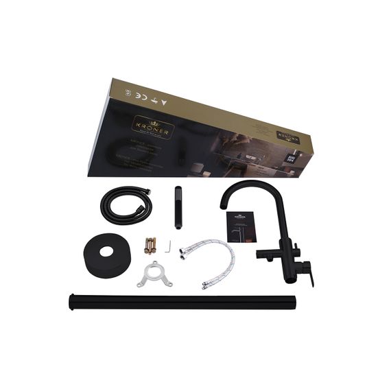 Змішувач для ванни Kroner Edelstahl Klassisch - SCH077 (CV029976) | Зображення 6