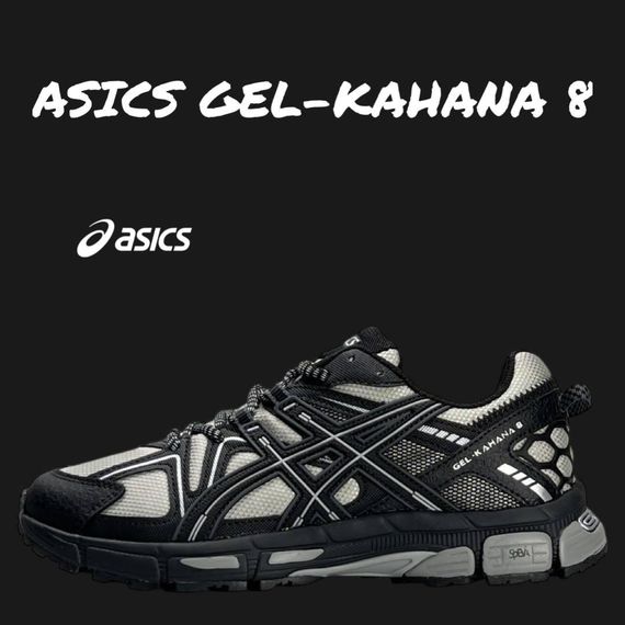 Кроссовки  ASICS Gel-Kahana 8 Light Grey Black , Вьетнам A3502 | Зображення 1
