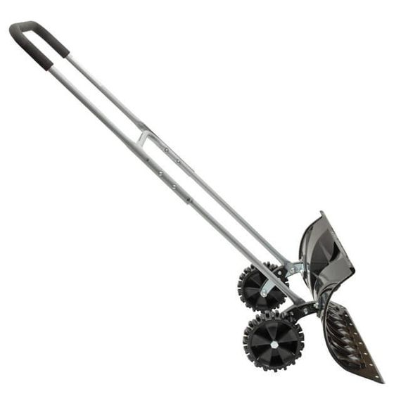 Ківш для прибирання снігу на колесах 660*320 мм, ручка 1080 мм INTERTOOL FT-20951 | Зображення 2