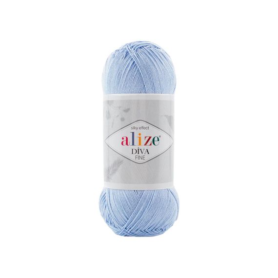 Alize Diva Fine No 350 Forever пряжа для в'язання плетіння
