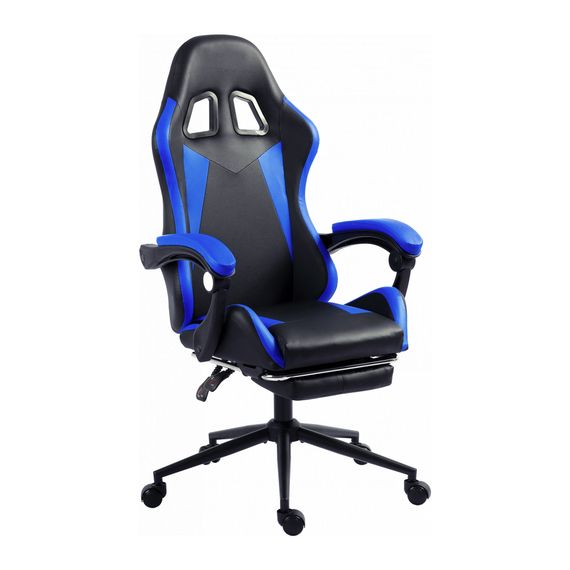Крісло ігрове GT Racer X-2323 Black/Blue | Зображення 5