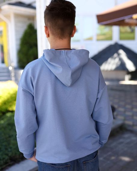 Худі для хлопчика (підлітковий) Носи своє 140 Блакитний (p-14151-159264) | Зображення 6