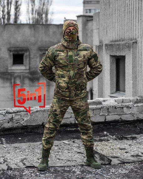 Зимовий тактичний костюм флісі inevitability 5в1 ВТ6545