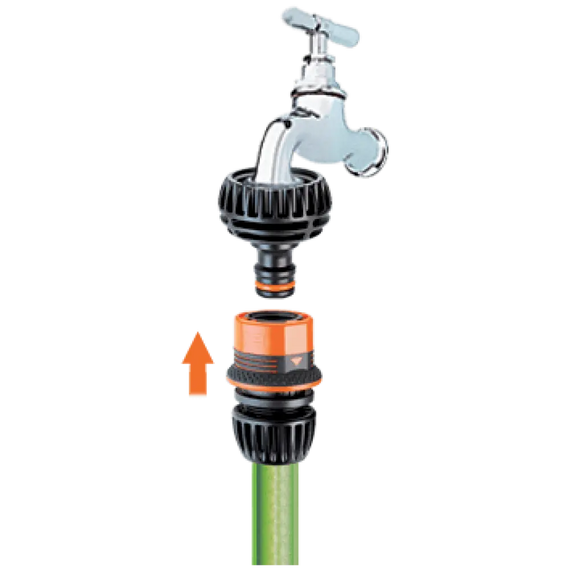 Адаптер для коннектора для поливочного шланга Claber Ergogrip 3/4"-1"В | Зображення 2