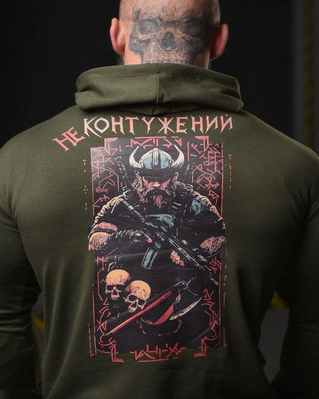 Худі maklin Не контужений олива НП4895 | Зображення 1