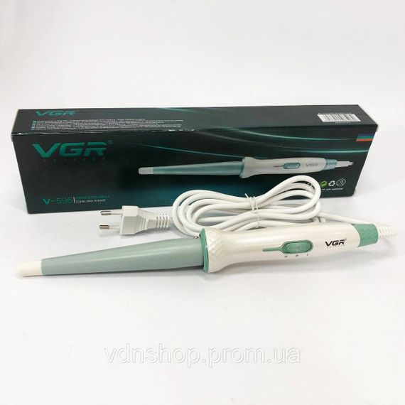 Щипці для завивки хвилястого волосся, Плойка-щипці для прикореневого об'єму Круті плойки волосся FK-90 | Зображення 2