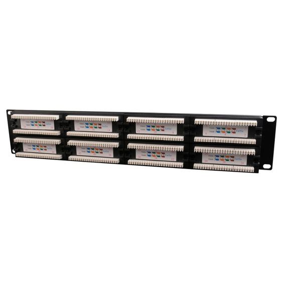 Патч панель Cablexpert NPP-C548CM-001, 48 портів, Cat5e | Зображення 1