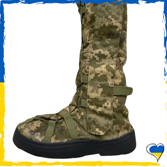 Зимові водонепроникні бахіли. Тактичні бахіли для військових. Бахили ЗСУ. 38-46 | Зображення 1