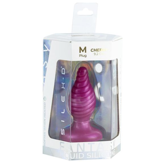 Анальна пробка SilexD Fantasy - Cherry M Plug Sex Aura | Зображення 4