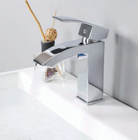 Змішувач для раковини Qtap Swan Cascada, Chrome (k35) QTSWA270CRM45564 | Зображення 2