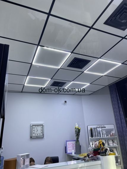 Світлодіодна світильник рамка LED 600х600мм 48вт 6500К 4320Lm | Зображення 8