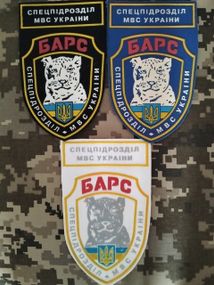 Шеврон Барс / 3 комплекта