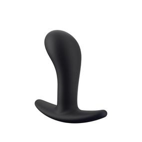 Анальна пробка Fun Factory BOOTIE M, чорна, діаметр 3,3 см, тонкий обмежувач Sex Aura