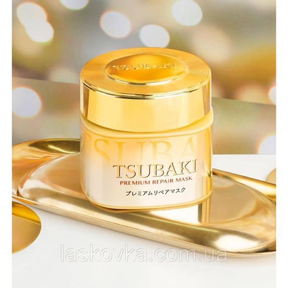 Відновлювальна маска для волосся Shiseido Tsubaki Premium Repair Mask,  180 гр | Зображення 4