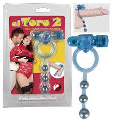 Віброкільце зі стимуляцією El Toro 2 Sex Aura | Зображення 1