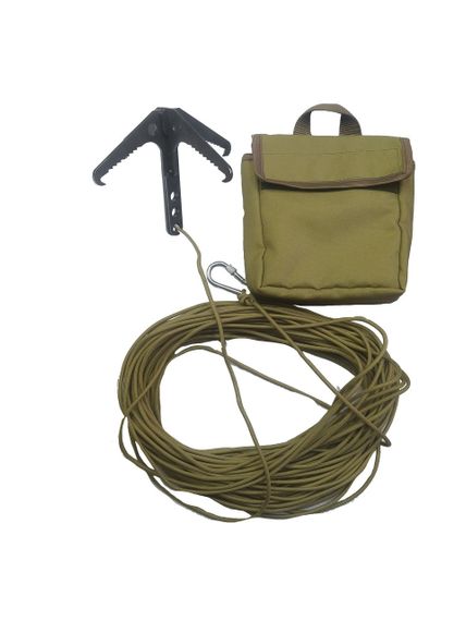 Гачок кішка з шнуром паракорд у підсумку М&М Вид 1 Coyote Койот (213697)