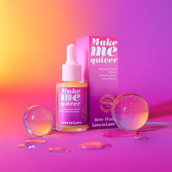 Распродажа!!! Возбуждающая сыворотка для клитора Love To Love Make Me Quiver 30мл (срок 01.04.2027) Sex Aura | Зображення 1