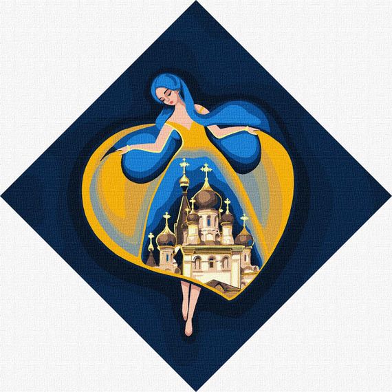 Картина за номерами "Берігня Ніколаєва" KHO4932 30х30