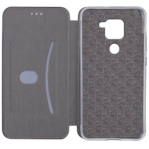 Шкіряний чохол-книжка Classy для Xiaomi Redmi Note 9 / Redmi 10X Чорний | Зображення 1