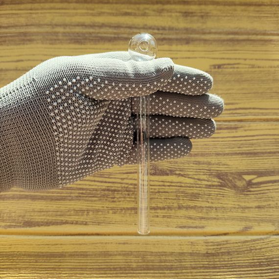 Стеклянная трубка Groundglass Oil Blue | Зображення 2