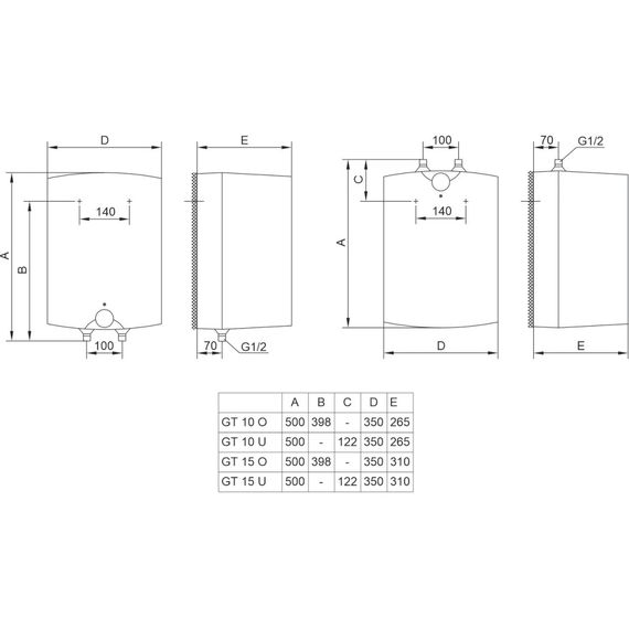 Бойлер TIKI Mini PBT 15V9 (GT15UMINI_TIKI) (700189) | Зображення 1