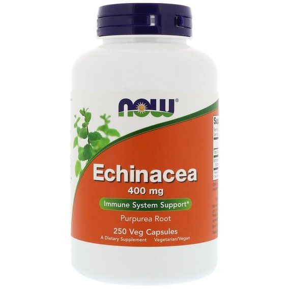 Эхинацея NOW Foods Echinacea 400 mg 250 Veg Caps
