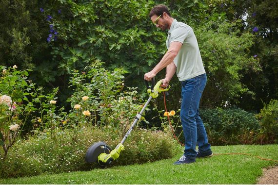 Тример Ryobi садовий RLT6130, 600Вт, 30см, регул.доп.рукоять (5133003641) | Зображення 4