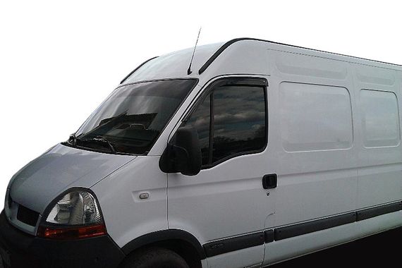 Ветровики (2 шт, HIC) для Opel Movano 2004-2010 гг