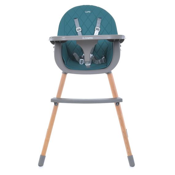 Стільчик для годування LUMI ME 1111 Teal екошкіра | Зображення 1
