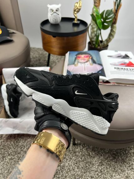 Кросівки Air Huarache Black White (шкіра , текстиль) весна / літо / осінь 40 25 | Зображення 6