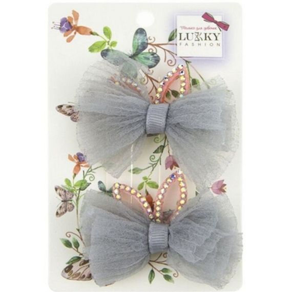 Дитячі шпильки для волосся T18534 сірий