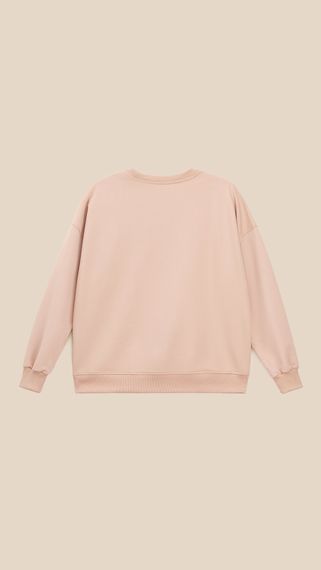 Світшот з принтом жіночий LAWA P-WB02406 S Сіро-бежевий shop (2000999564260) | Зображення 3