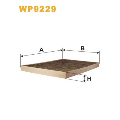 Фильтр салона Wixfiltron WP9229