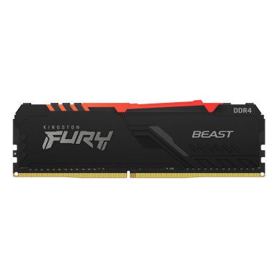 Модуль памяти для компьютера DDR4 8GB 3600 MHz Fury Beast RGB Kingston Fury (ex.HyperX) (KF436C17BBA/8) | Зображення 8